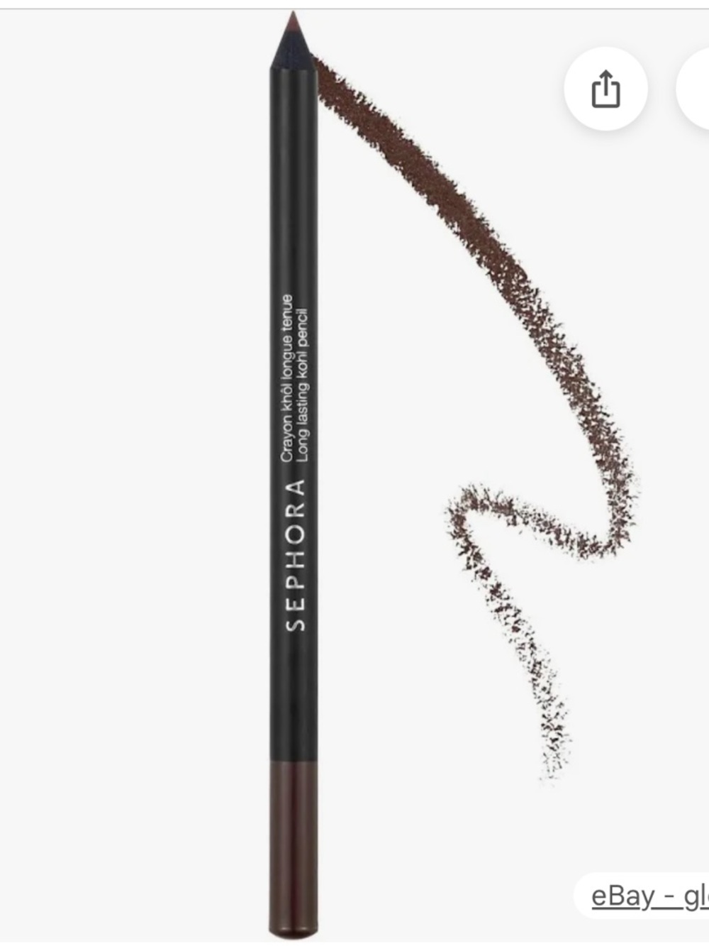 Sephora Kohl Pencil - Deep Brown - USED